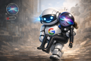 Apple obupal, umetno inteligenco mu bo nudil Google