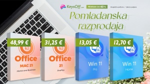Pomladni popusti! Priskrbite si Office 2021 Pro Lifetime za samo 31,25 &euro; in Windows 11 Pro za manj kot vašo jutranjo kavo!