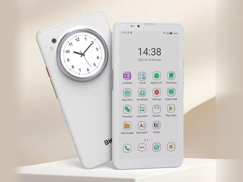 Nov telefon, ki ne utruja oči