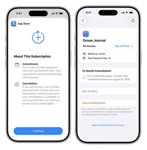 Apple uvaja naročnine z vezavo