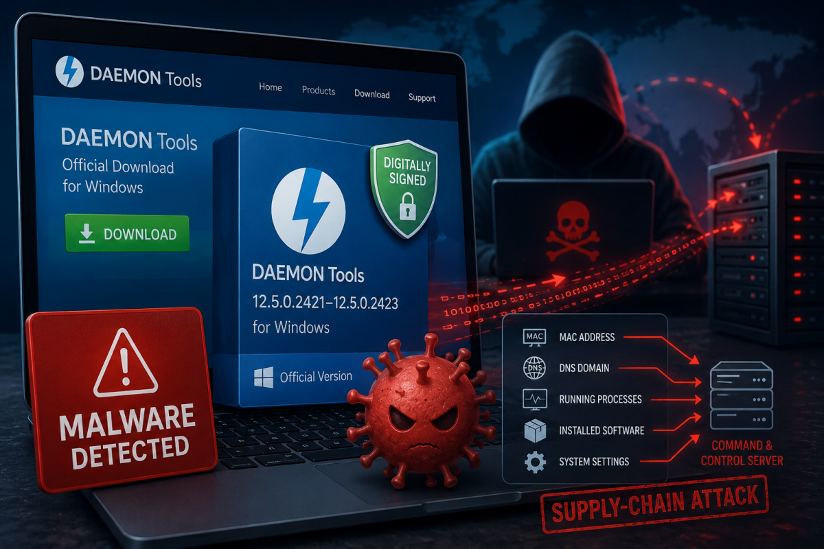 Uradni Daemon Tools že mesec dni vsebuje viruse