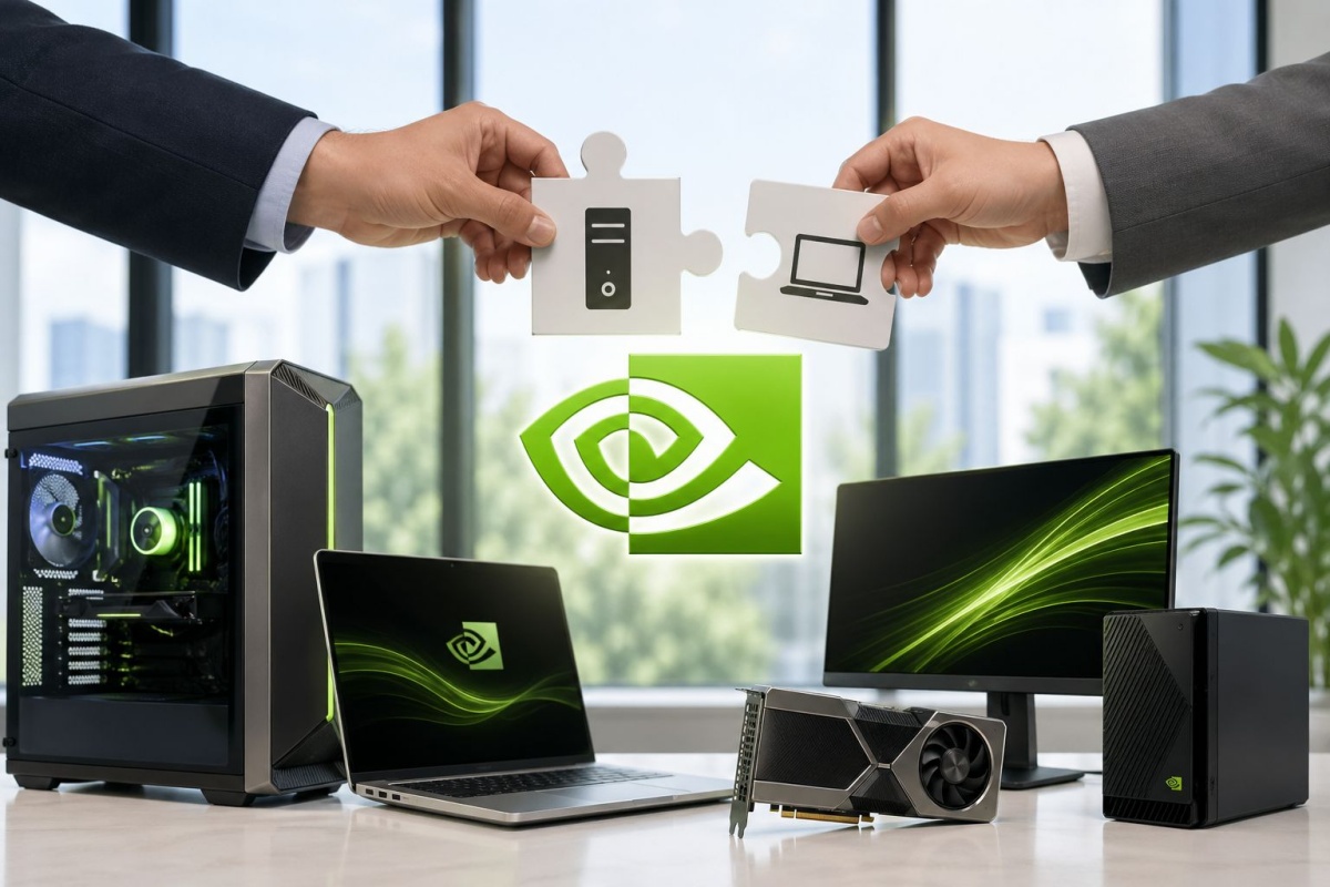 Nvidia na lovu za proizvajalcem osebnih računalnikov