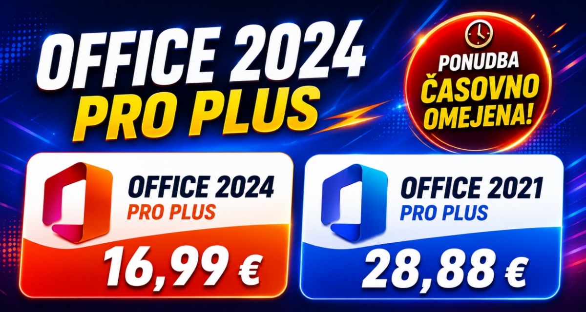 Office 2024 Pro Plus za 16,99 &euro;: Se nadgradnja z Office 2021 splača?