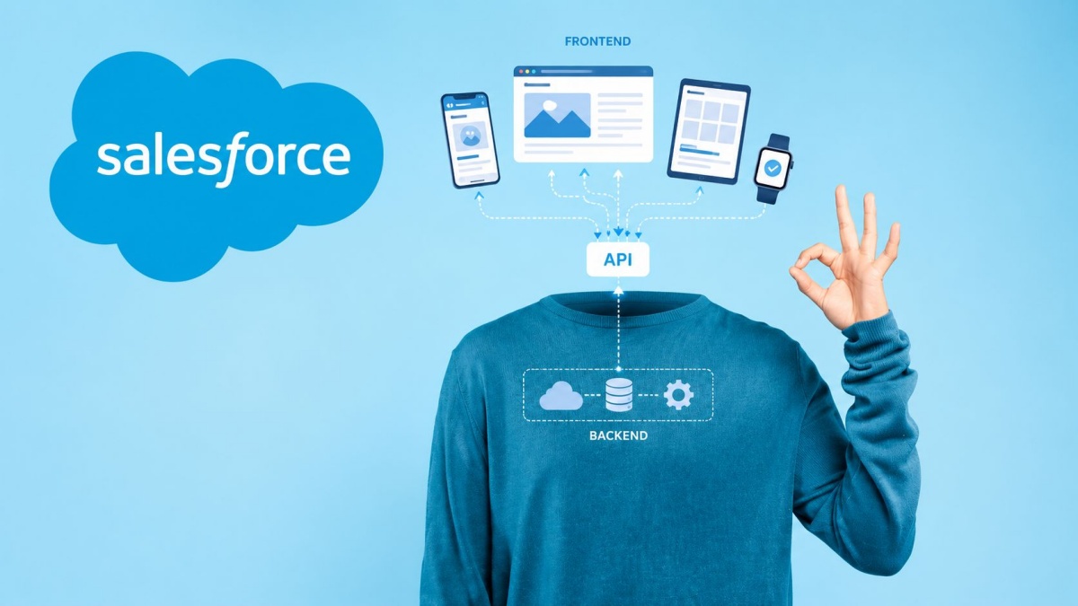 Salesforce opušča grafični vmesnik in stavi na popolno prilagodljivost prek vmesnikov API