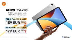 Xiaomi predstavlja serijo REDMI Pad 2 9.7: popolna kombinacija prenosljivosti in zmogljivosti