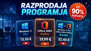 Potrebujete Office ali Windows? Keysoff ponuja Office 2024 Pro za 19,99 &euro; in Windows 11 Pro za 13,55 &euro;