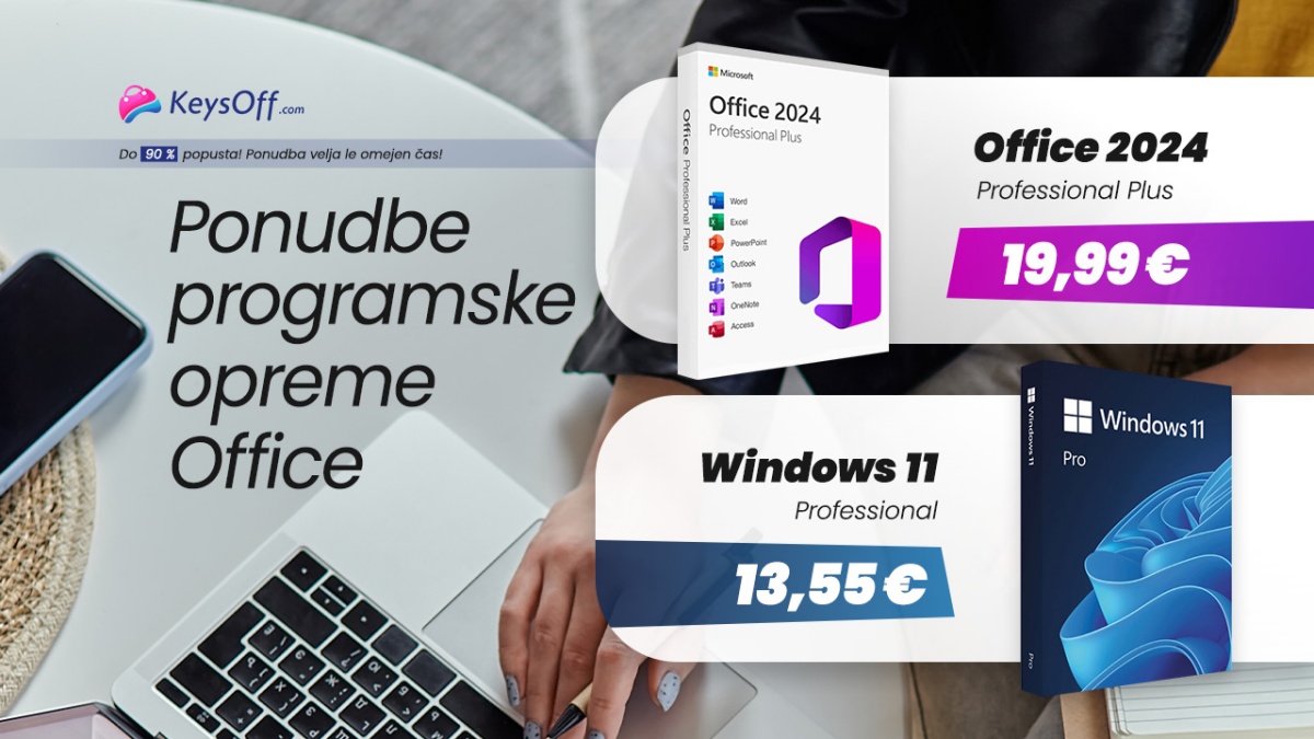 Nadgradite svoj računalnik za manj: Office 2024 Pro za 19,99 &euro; in Windows 11 Pro za 13,55 &euro;