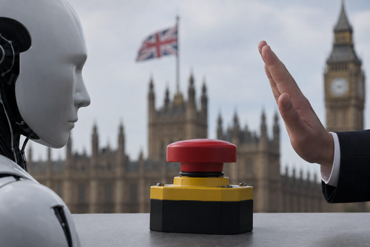 Britanski parlament zavrnil stikalo za izklop umetne inteligence