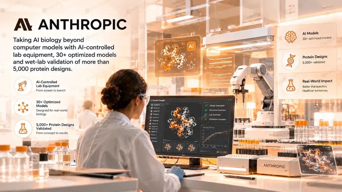 Anthropic odprl biokemijski laboratorij