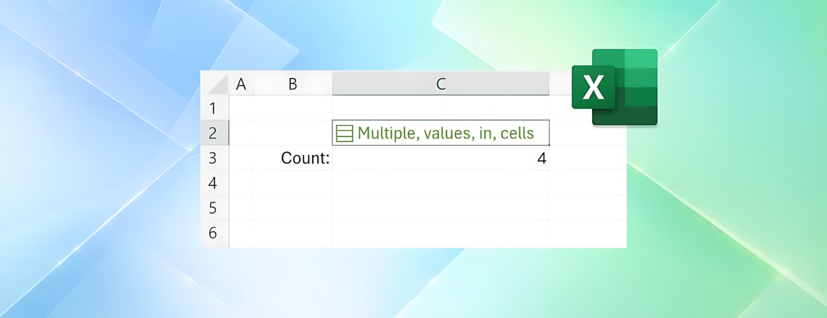 Excel prinaša več vrednosti v isto celico