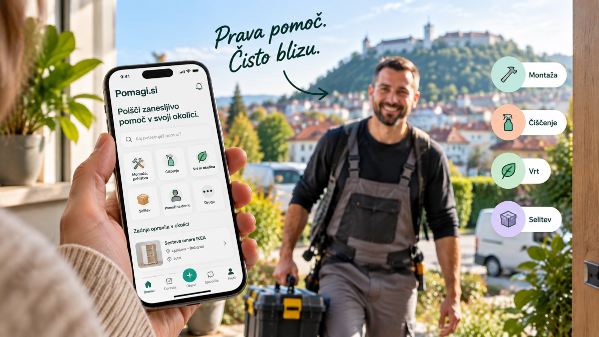 Ko aplikacija poišče človeka iz sosednje ulice