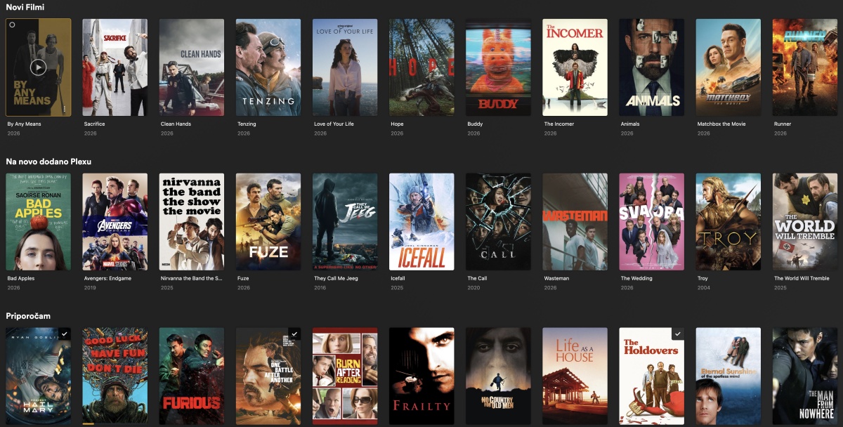 Plex strežnik rudari kriptovalute