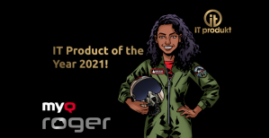<strong>MyQ Roger je postal IT izdelek leta 2021</strong>
